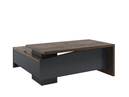 Стол руководителя с опорной тумбой Т-18.1000ПР с блоком розеток фото 2 Стол руководителя с опорной тумбой Т-18.1000ПР с блоком розеток фото 2