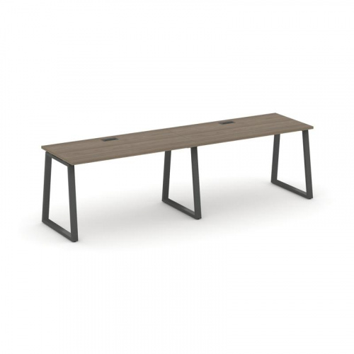 Style Project Рабочая станция 1 сторон. SN-6T1.ORS-012 Акация Лорка/Металл Антрацит/Заглушка Пластик фото 25