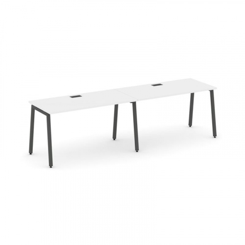 Style Project Рабочая станция 1 сторон. SN-4A.ORS-024 Белый/Металл Антрацит 3160*800*750 фото 28