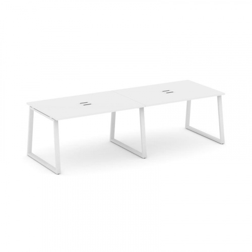 Style Project Стол переговорный SN-6T1.SPRG-013 Акация Лорка/Металл Антрацит/Заглушка Металл Антраци фото 18