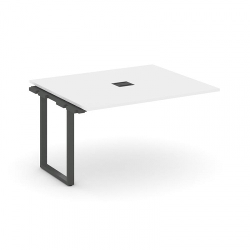 Style Project Проходной наб. элем. перег. стола SN-6O.NSPRG-033 Дуб Наварра/Металл Белый 1380*1180*7 фото 27