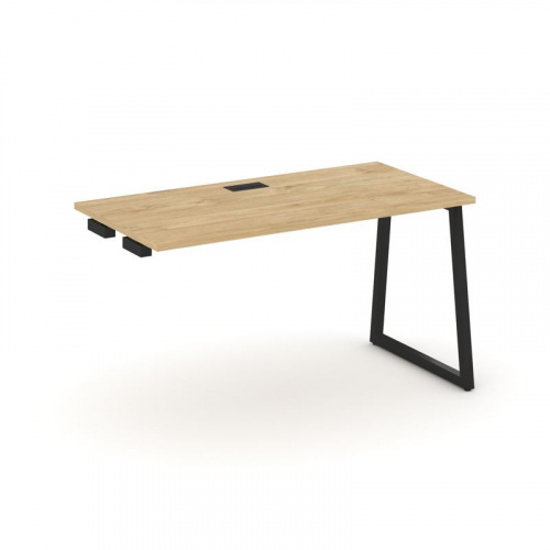 Style Project Стол-приставка к опор. элем. SN-4T1.OPRS-002 Акация Лорка/Металл Антрацит/Заглушка Пла