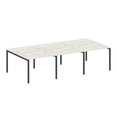 Бенч-система на 6 рабочих мест на П-обр. м/к Metal System Quattro 40БП.СМ-6.1 фото 10