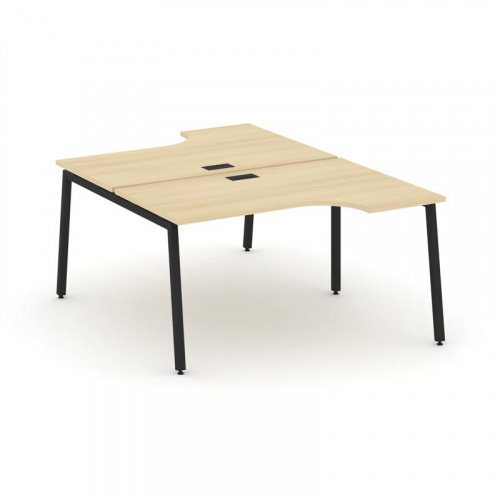 Style Project Рабочая станция эргоном. SN-4A.DRPA-021 Тиквуд Светлый/Металл Антрацит 1380*1632/1992* фото 6