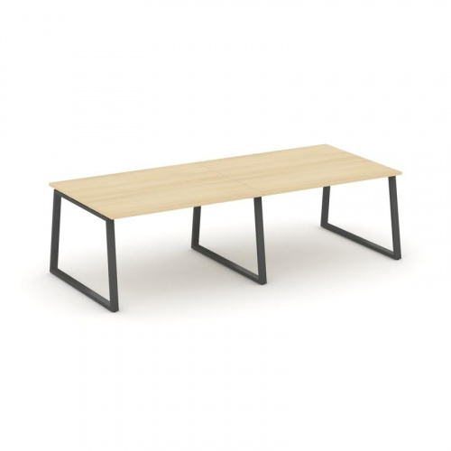 Style Project Стол переговорный SN-6T1.SPRG-042.3 Акация Лорка/Металл Антрацит 2360*1180*750 фото 28