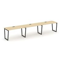 Style Project Рабочая станция 1 сторон. SN-4T2.ORS-051 Акация Лорка/Металл Антрацит/Заглушка Пластик