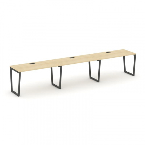 Style Project Рабочая станция 1 сторон. SN-4T2.ORS-032 Акация Лорка/Металл Антрацит/Заглушка Пластик фото 28