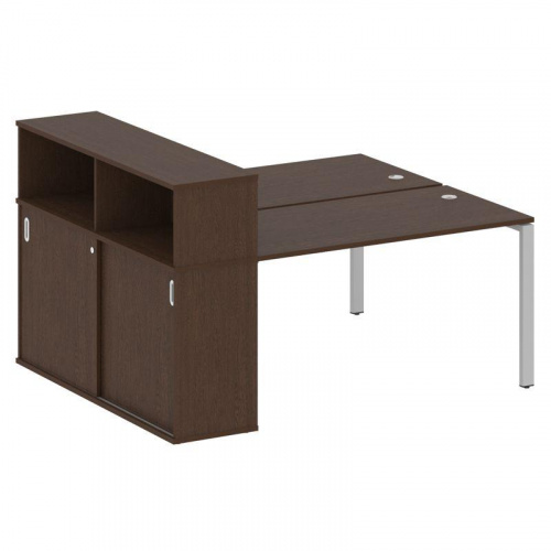 Бенч-система с шкафом-купе на П-обр. м/к Metal System БП.РС-СШК-2.3 фото 4