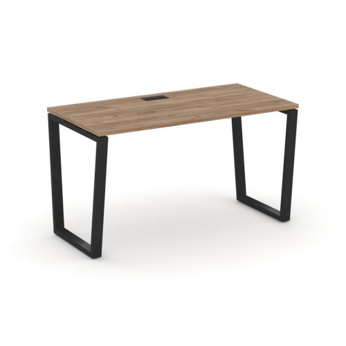 Style Project Стол письменный SN-6T2.SP-015 Акация Лорка/Металл Антрацит/Заглушка Пластик Черный 178 фото 4