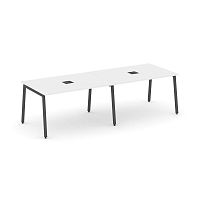Style Project Стол переговорный SN-4A.SPRG-014 Белый/Металл Антрацит 3160*980*750
