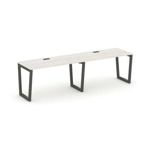 Style Project Рабочая станция 1 сторон. SN-5T2.ORS-004 Акация Лорка/Металл Антрацит/Заглушка Пластик фото 24