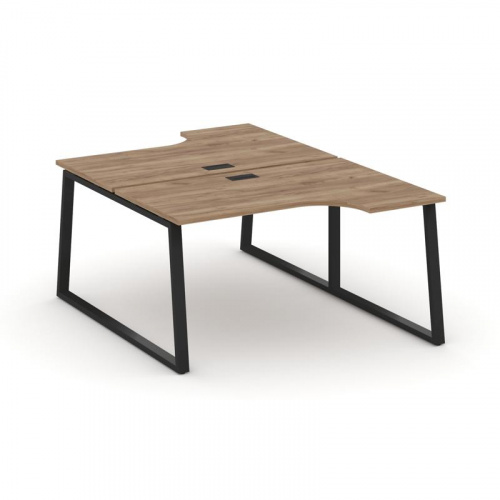 Style Project Рабочая станция эргоном. SN-6T1.DRPA-012 Акация Лорка/Металл Антрацит/Заглушка Пластик фото 6