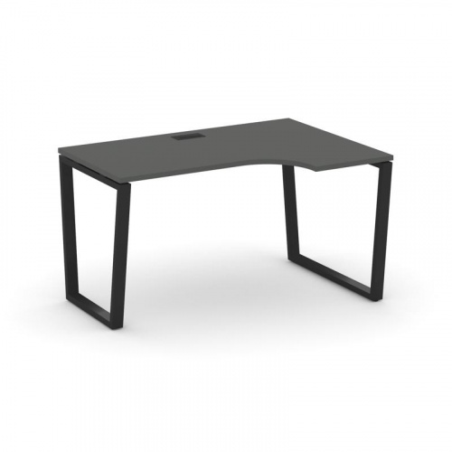 Style Project Стол рабочий эргоном. SN-6T2.SPA-021(R) Акация Лорка/Металл Антрацит/Заглушка Пластик фото 7 Style Project Стол рабочий эргоном. SN-6T2.SPA-021(R) Акация Лорка/Металл Антрацит/Заглушка Пластик фото 7