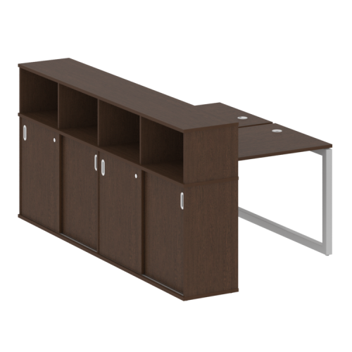 Бенч-система с шкафом-купе на О-обр. м/к Metal System Quattro 50БО.РС-СШК-4.1 фото 7 Бенч-система с шкафом-купе на О-обр. м/к Metal System Quattro 50БО.РС-СШК-4.1 фото 7