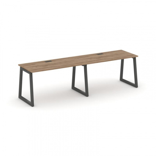 Style Project Рабочая станция 1 сторон. SN-5T1.ORS-024 Акация Лорка/Металл Антрацит/Заглушка Пластик фото 23