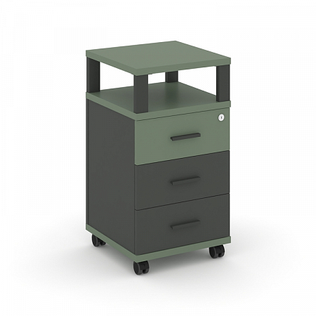 Тумба мобильная с надставкой Concept CN.TUM-004