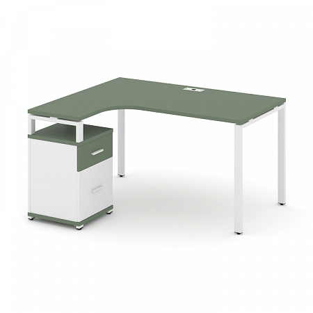 Стол эргономичный с опорной тумбой Concept CN.SA-306(L)