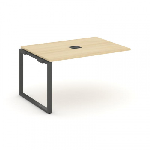 Style Project Проходной наб. элем. перег. стола SN-6O.NSPRG-001 Тиквуд Светлый/Металл Белый 980*980* фото 27