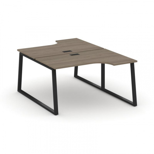 Style Project Рабочая станция эргоном. SN-6T1.DRPA-012 Акация Лорка/Металл Антрацит/Заглушка Пластик фото 7