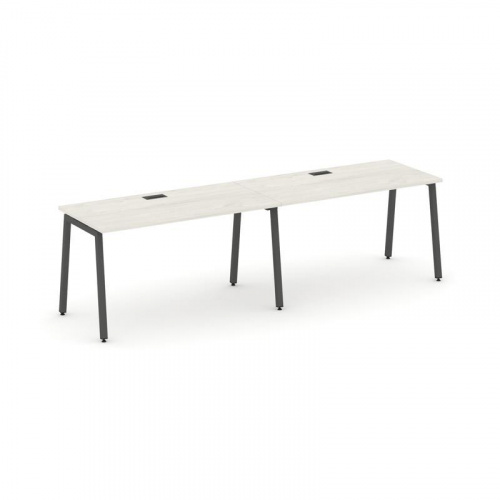 Style Project Рабочая станция 1 сторон. SN-4A.ORS-024 Белый/Металл Антрацит 3160*800*750 фото 15