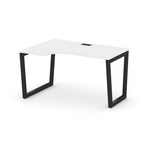 Style Project Стол рабочий эргоном. SN-5T2.SPA-011(L) Акация Лорка/Металл Антрацит/Заглушка Пластик фото 9