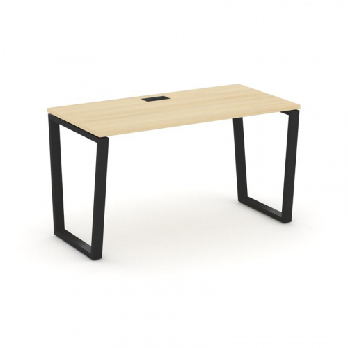 Style Project Стол письменный SN-6T2.SP-015 Акация Лорка/Металл Антрацит/Заглушка Пластик Черный 178 фото 5