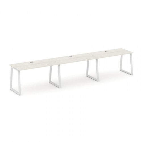 Style Project Рабочая станция 1 сторон. SN-6T1.ORS-032 Акация Лорка/Металл Антрацит/Заглушка Пластик фото 13