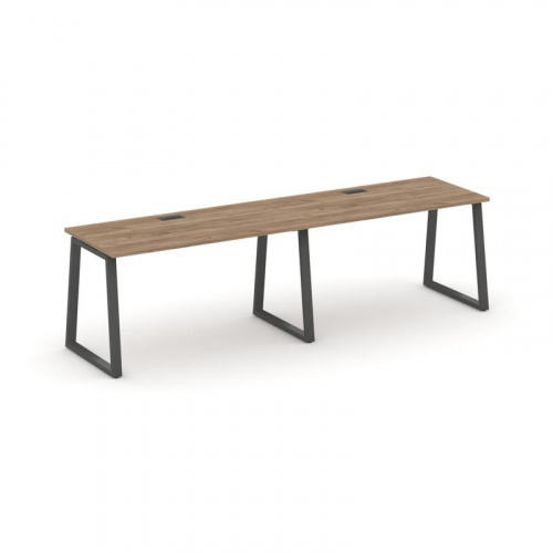 Style Project Рабочая станция 1 сторон. SN-6T1.ORS-012 Акация Лорка/Металл Антрацит/Заглушка Пластик фото 23