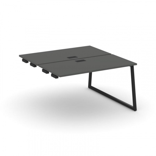 Style Project Стол-приставка к опор. элем. SN-4T1.DPRS-021 Акация Лорка/Металл Антрацит/Заглушка Пла фото 5