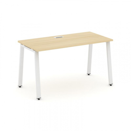 Style Project Стол письменный SN-6A.SP-014 Акация Лорка/Металл Белый 1580*700*750 фото 28