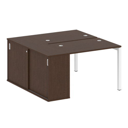 Бенч-система с шкафом-купе на П-обр. м/к Metal System Quattro 50БП.РС-СШК-1.1 фото 6 Бенч-система с шкафом-купе на П-обр. м/к Metal System Quattro 50БП.РС-СШК-1.1 фото 6