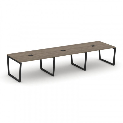 Style Project Стол переговорный SN-5T2.SPRG-052 Акация Лорка/Металл Антрацит/Заглушка Металл Антраци фото 6 Style Project Стол переговорный SN-5T2.SPRG-052 Акация Лорка/Металл Антрацит/Заглушка Металл Антраци фото 6