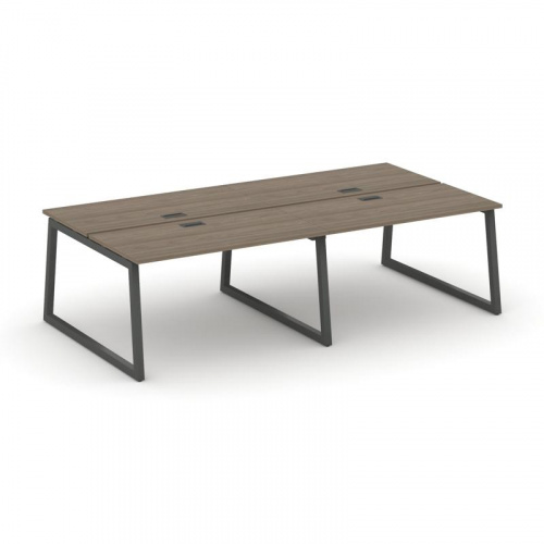 Style Project Рабочая станция 2-х сторон. SN-5T1.DRS-044 Акация Лорка/Металл Антрацит/Заглушка Пласт фото 25