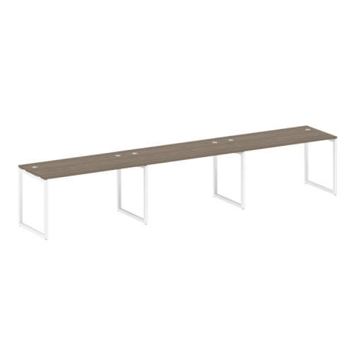 Бенч-система на 3 места на О-обр. м/к Metal System Quattro 40БО.СМ-3.3  фото 3