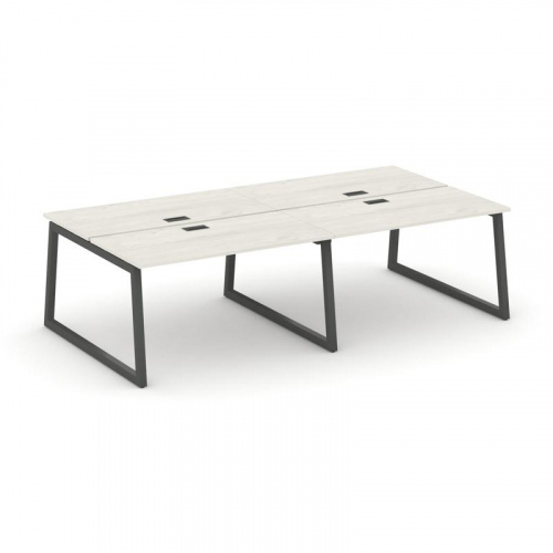 Style Project Рабочая станция 2-х сторон. SN-5T1.DRS-044 Акация Лорка/Металл Антрацит/Заглушка Пласт фото 24