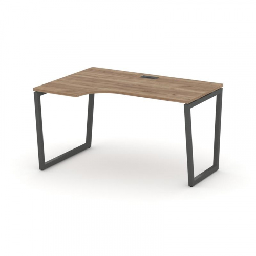 Style Project Стол рабочий эргоном. SN-4T2.SPA-021(L) Акация Лорка/Металл Антрацит/Заглушка Пластик фото 23