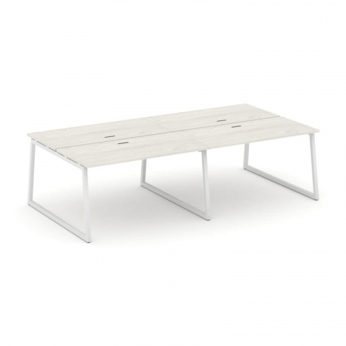 Style Project Рабочая станция 2-х сторон. SN-4T1.DRS-054 Акация Лорка/Металл Антрацит/Заглушка Пласт фото 18