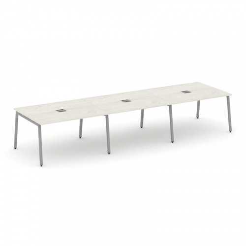 Style Project Стол переговорный SN-4A.SPRG-054 Белый/Металл Антрацит 4740*1180*750 фото 9