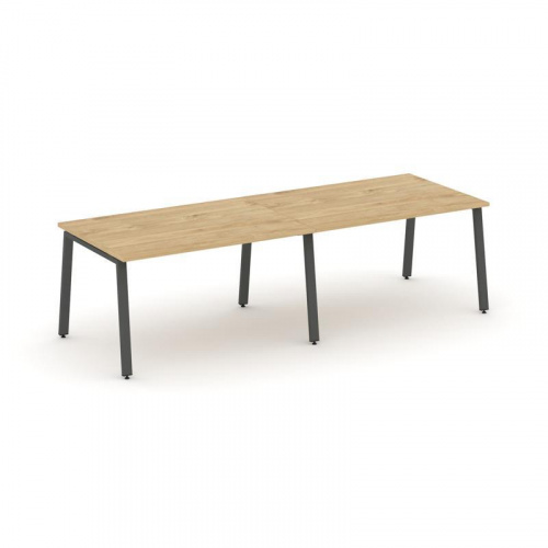 Style Project Стол переговорный SN-6A.SPRG-012.3 Белый/Металл Антрацит 2360*980*750 фото 22