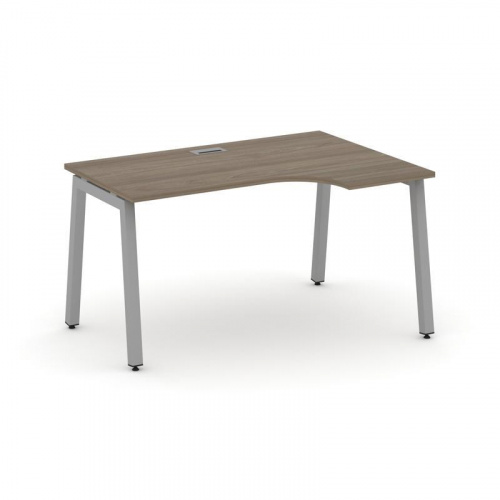 Style Project Стол рабочий эргоном. SN-5A.SPA-012(R) Антрацит/Металл Белый 1580*700/980*750 фото 6 Style Project Стол рабочий эргоном. SN-5A.SPA-012(R) Антрацит/Металл Белый 1580*700/980*750 фото 6