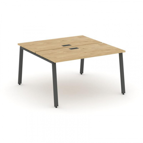 Style Project Рабочая станция 2-х сторон. SN-6A.DRS-001 Акация Лорка/Металл Белый 980*1232*750 фото 24