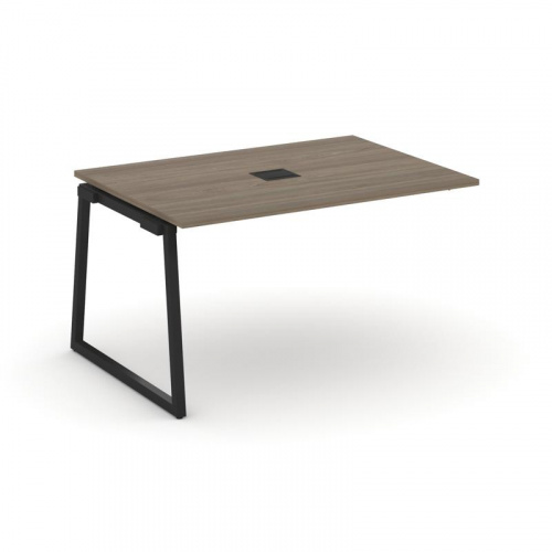 Style Project Проходной наб. элем. перег. стола SN-4T1.NSPRG-001 Акация Лорка/Металл Антрацит/Заглуш фото 7