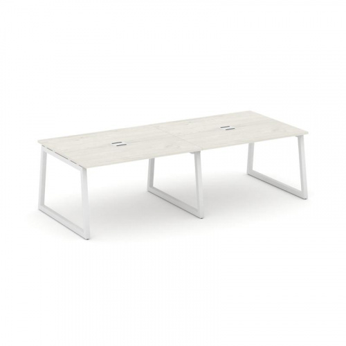 Style Project Стол переговорный SN-5T1.SPRG-043 Акация Лорка/Металл Антрацит/Заглушка Металл Антраци фото 14