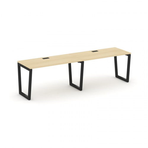 Style Project Рабочая станция 1 сторон. SN-5T2.ORS-004 Акация Лорка/Металл Антрацит/Заглушка Пластик фото 9