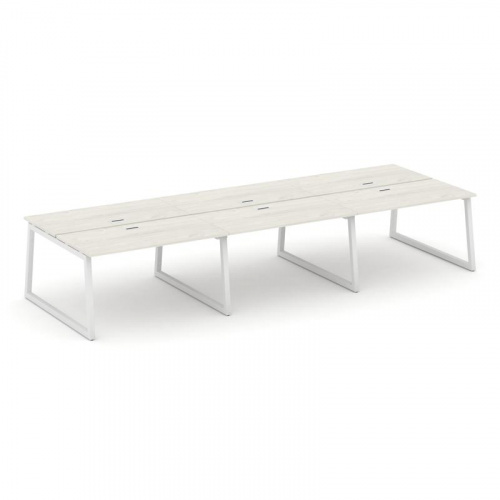 Style Project Рабочая станция 2-х сторон. SN-5T1.DRS-084 Акация Лорка/Металл Антрацит/Заглушка Пласт фото 12