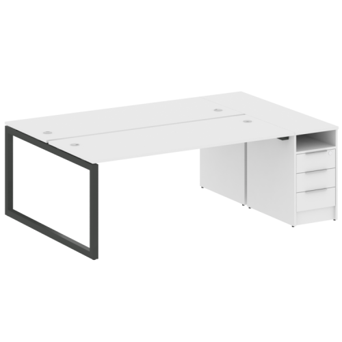 Бенч-система с тумбой на О-обр. м/к Metal System Quattro 50БО.РС-СТП-2.5 фото 6 Бенч-система с тумбой на О-обр. м/к Metal System Quattro 50БО.РС-СТП-2.5 фото 6