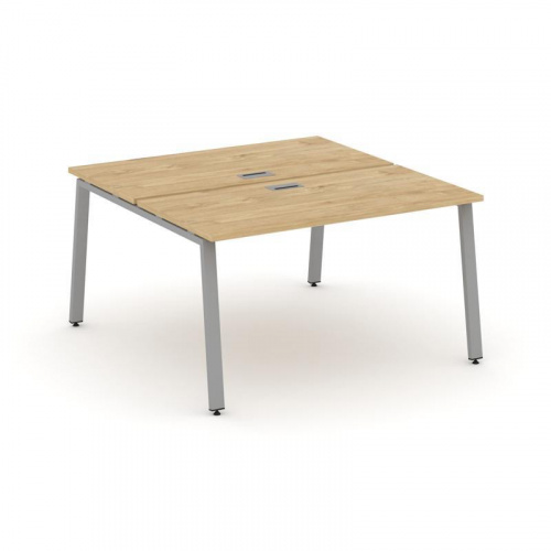 Style Project Рабочая станция 2-х сторон. SN-6A.DRS-001 Акация Лорка/Металл Белый 980*1232*750 фото 3