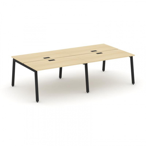 Style Project Рабочая станция 2-х сторон. SN-5A.DRS-044 Антрацит/Металл Антрацит 3160*1432*750