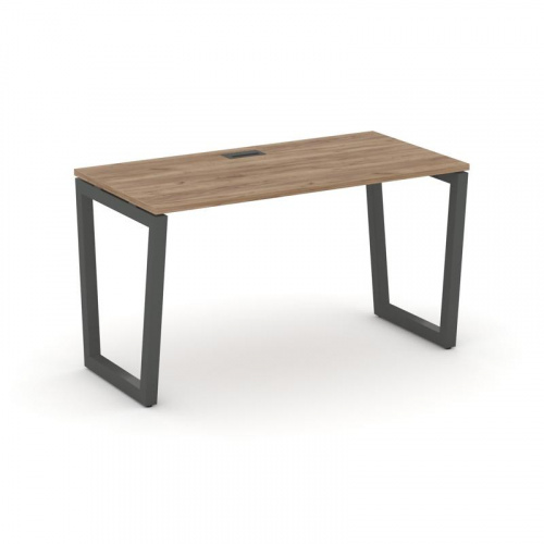 Style Project Стол письменный SN-5T2.SP-002 Акация Лорка/Металл Антрацит/Заглушка Пластик Черный 118 фото 23