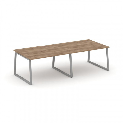 Style Project Стол переговорный SN-6T1.SPRG-042.3 Акация Лорка/Металл Антрацит 2360*1180*750 фото 11